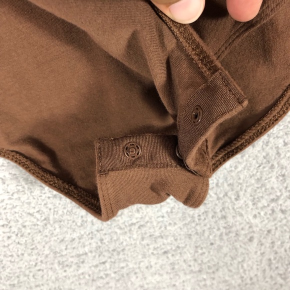 Old Navy Brown Bodysuit Size 4X Sleeveless Plus Size Cotton Blend Feminine - Picture 7 of 14